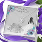 Will You Be My Maid of Honor Love Knot Necklace