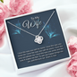 To My Wife The Love We Share Is Real Love Knot Necklace