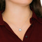 Will You Be My Bridesmaid Love Knot Necklace, Wedding Party Gift, Message Card Jewelry