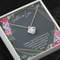 Sister In Law Love Knot Necklace