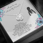 Will You Be My Maid of Honor Love Knot Necklace