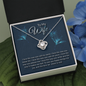 To My Wife The Love We Share Is Real Love Knot Necklace