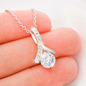 PANCREATIC CANCER Ribbon - My Mother Is a Warrior - Pancreatic Cancer Ribbon Necklace Supporting Mother