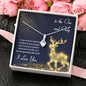 To The One And Only Beautiful Ribbon Necklace for Her