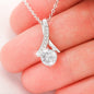 Will You Be My Maid Of Honor Alluring Beauty Necklace, Wedding Party Gift, Message Card Jewelry