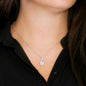 Will You Be My Maid Of Honor Alluring Beauty Necklace, Wedding Party Gift, Message Card Jewelry