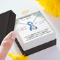 COLON CANCER RIBBON - My MOTHER is a Warrior - Beautiful Ribbon Necklace - Cancer Awareness for Mother