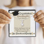 Congratulations Granddaughter Alluring Beauty Necklace from Grandma and Grandpa