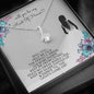 Will You Be My Maid Of Honor Alluring Beauty Necklace, Wedding Party Gift, Message Card Jewelry