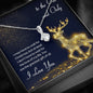 To The One And Only Beautiful Ribbon Necklace for Her