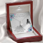 Will You Be My Maid Of Honor Alluring Beauty Necklace, Wedding Party Gift, Message Card Jewelry