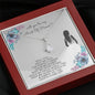 Will You Be My Maid Of Honor Alluring Beauty Necklace, Wedding Party Gift, Message Card Jewelry