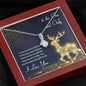 To The One And Only Beautiful Ribbon Necklace for Her