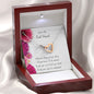 You're My Best Friend Interlocked Hearts Necklace