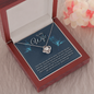 To My Wife The Love We Share Is Real Love Knot Necklace