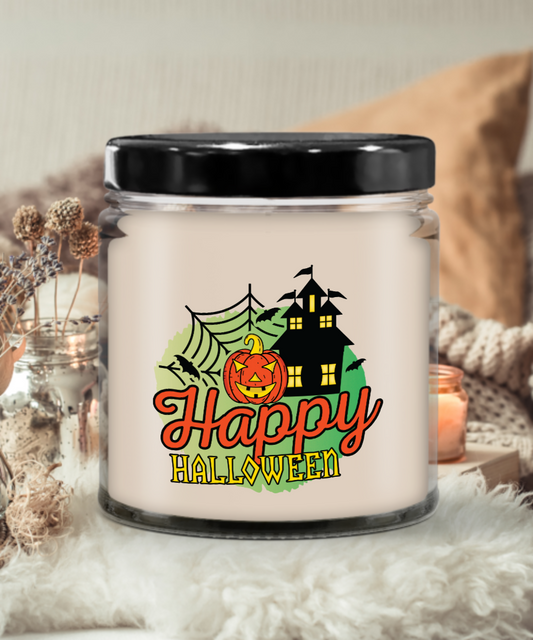 Happy Halloween 9oz Candle In Keepsake Jar