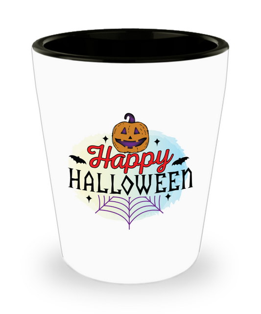 Happy Halloween Shot Glass
