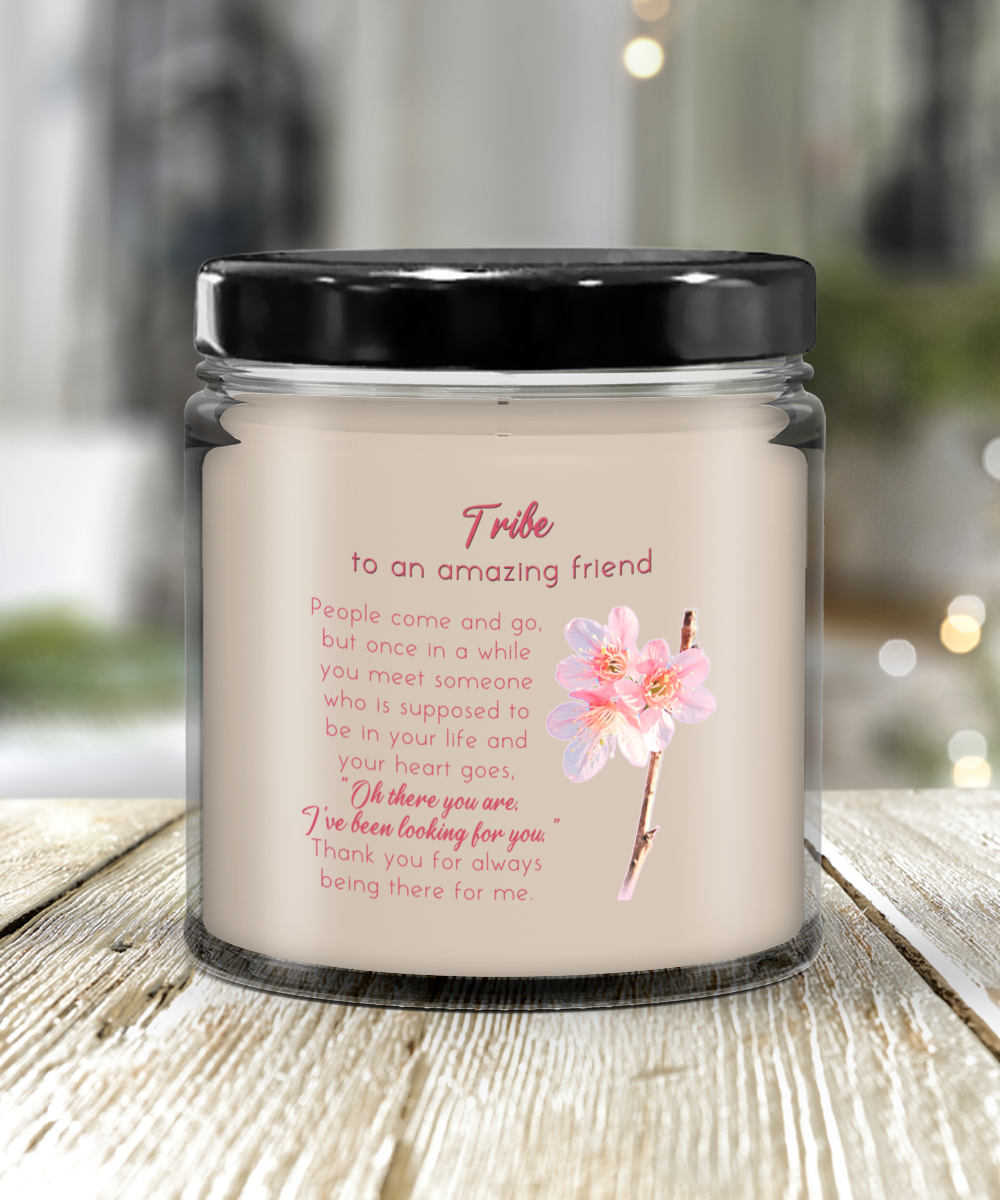 To An Amazing Friend Vanilla Candle In Keepsake Jar
