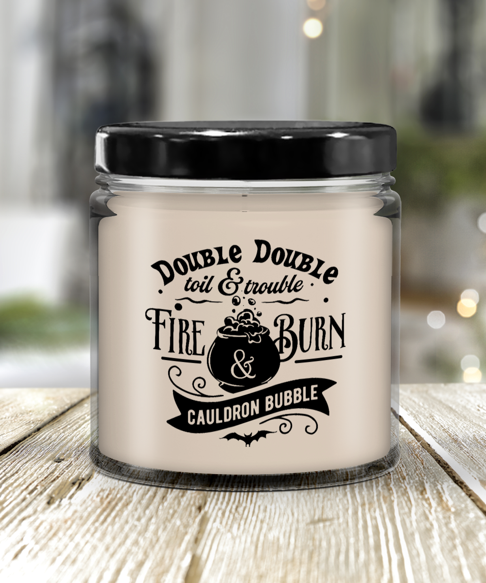 Halloween Candle in Keepsake Jar with Lid