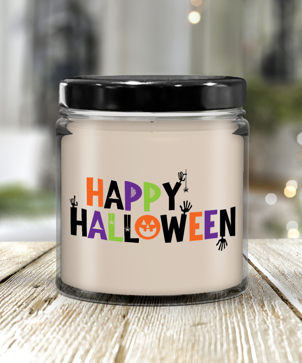 Happy Halloween Vanilla Candle