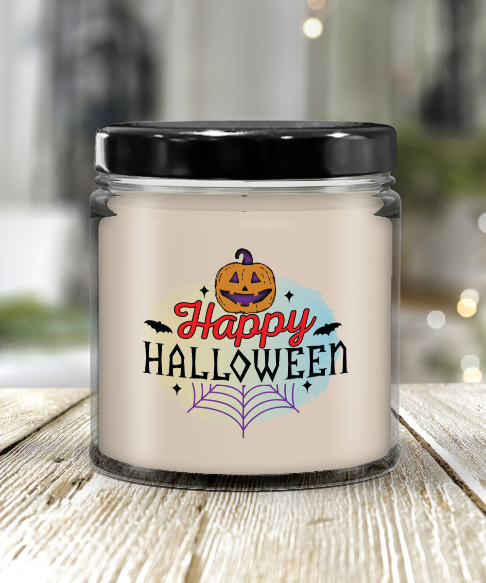 Happy Halloween 9oz Vanilla Candle