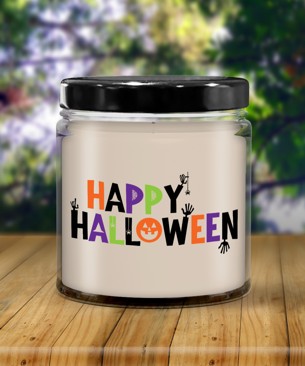 Happy Halloween Vanilla Candle