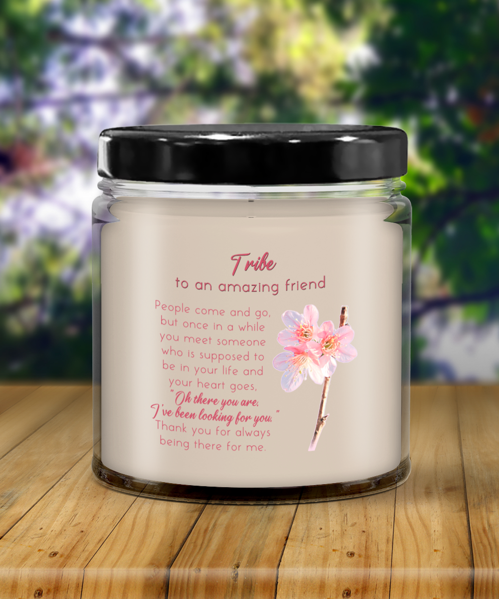 To An Amazing Friend Vanilla Candle In Keepsake Jar