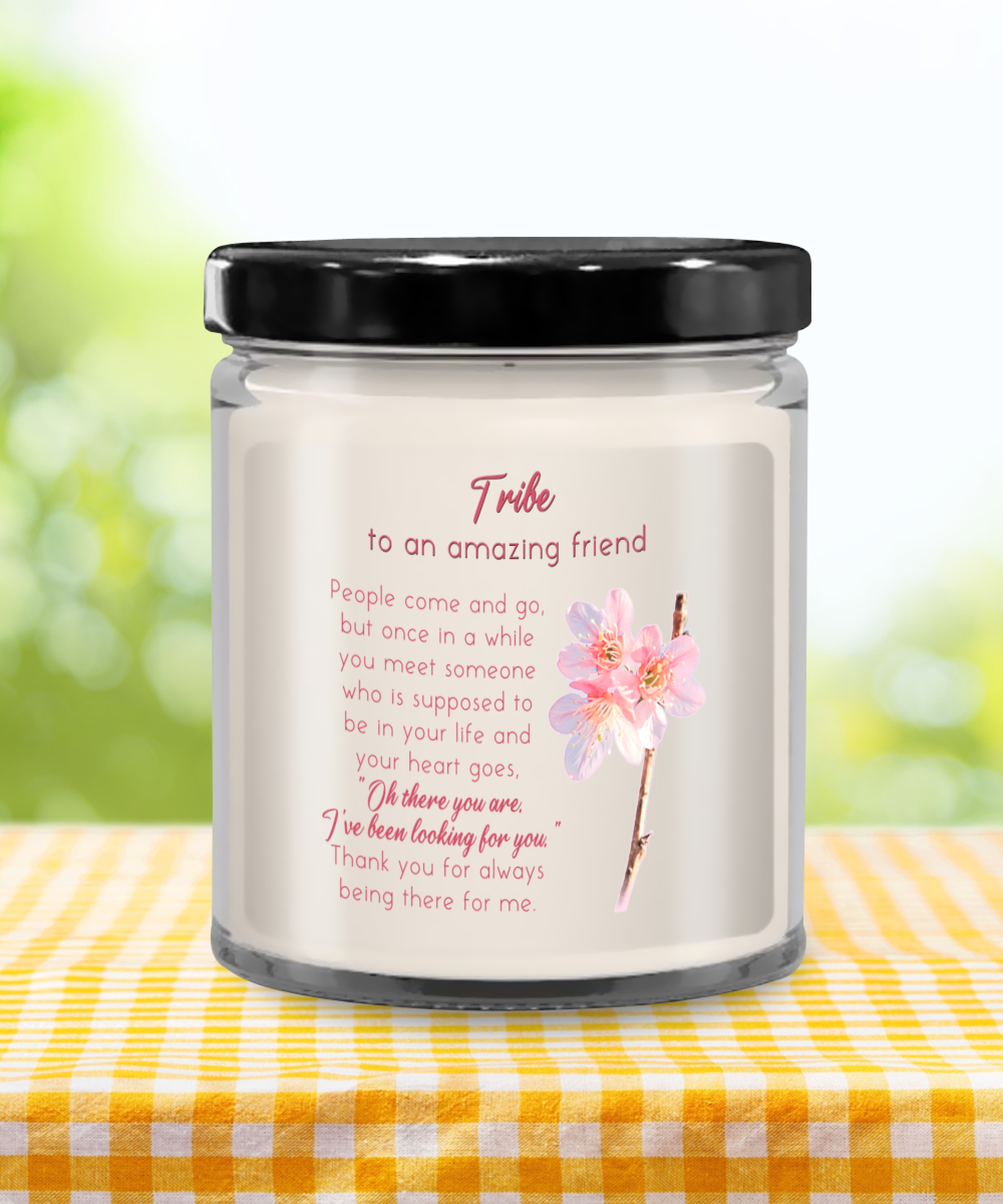 To An Amazing Friend Vanilla Candle In Keepsake Jar