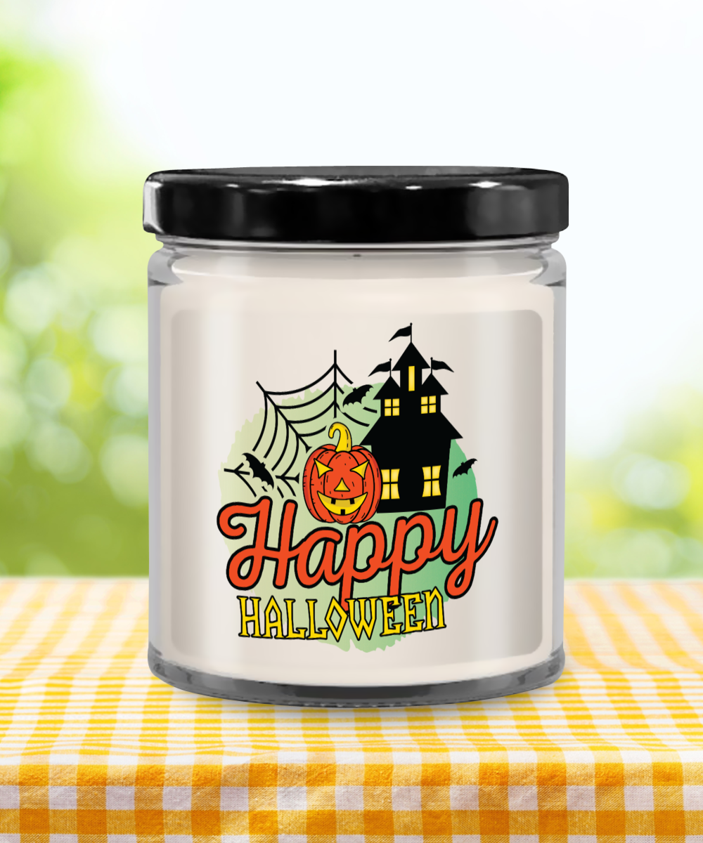 Happy Halloween 9oz Candle In Keepsake Jar
