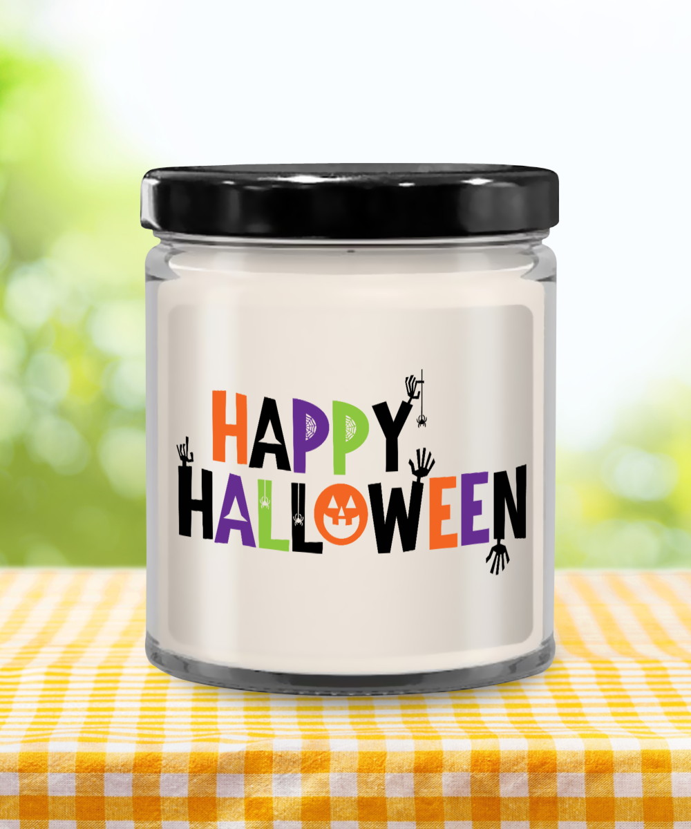 Happy Halloween Vanilla Candle