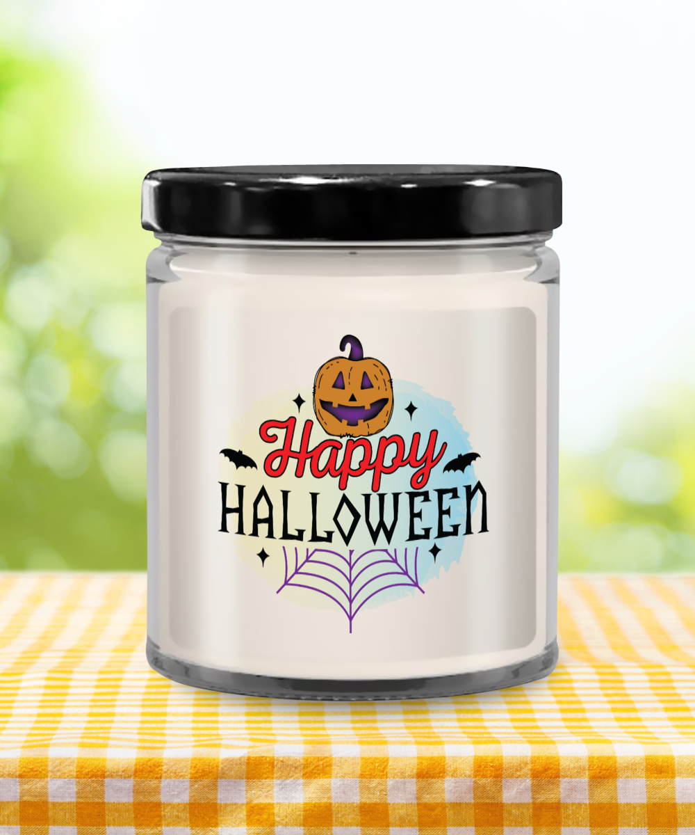 Happy Halloween 9oz Vanilla Candle