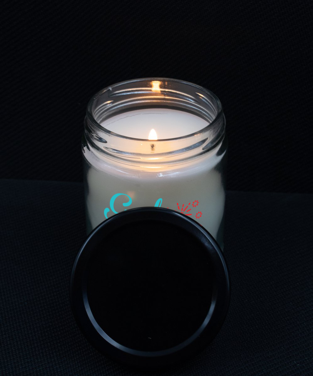God Bless America 9oz Vanilla Candle 4th of July