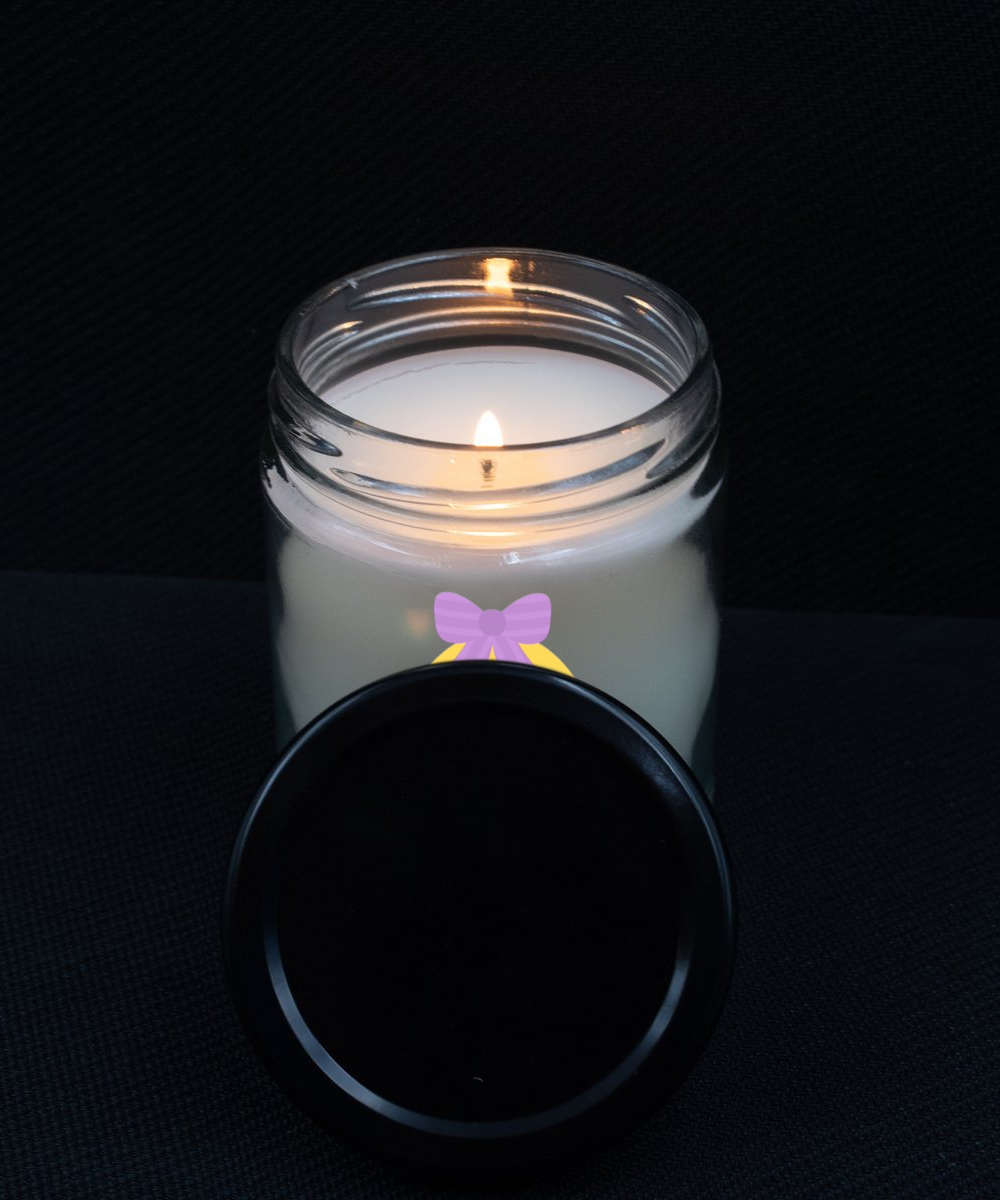 Happy Easter Giant Egg - Vanilla Scented Candle in Keepsake Jar with Lid