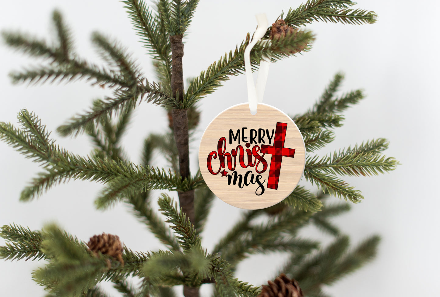 Merry CHRISTmas Ornament