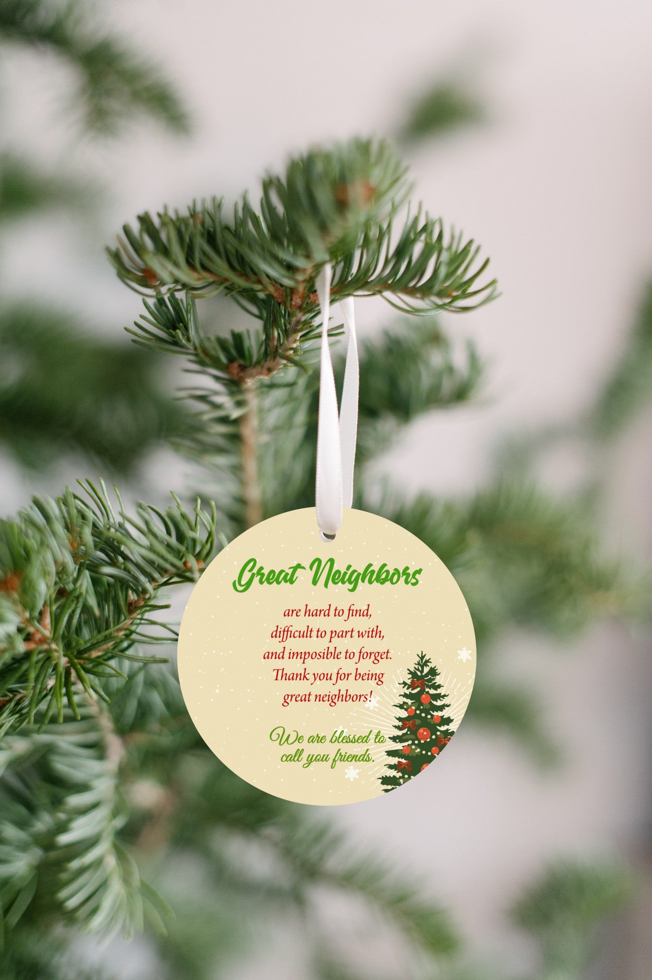Great Neighbors Holiday Ornament