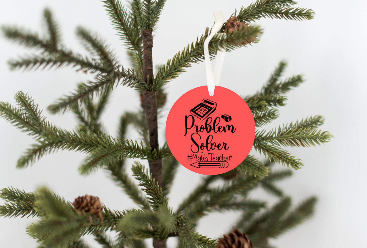 Problem Solver #MathTeacher Holiday Ornament