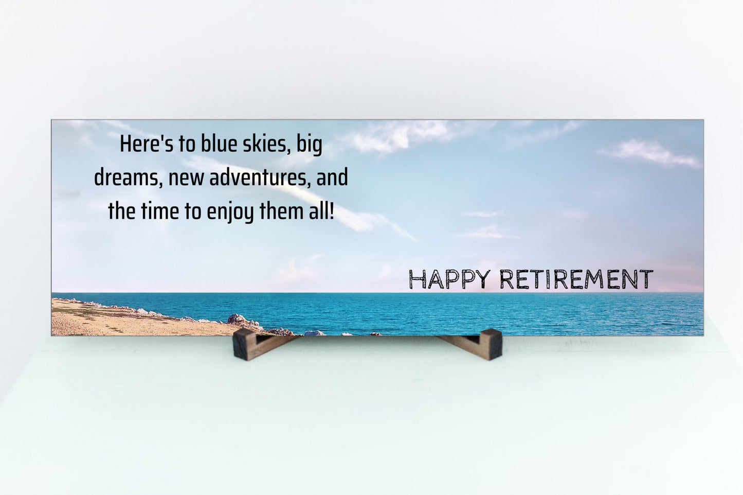 Happy Retirement Wall Sign or Table Display