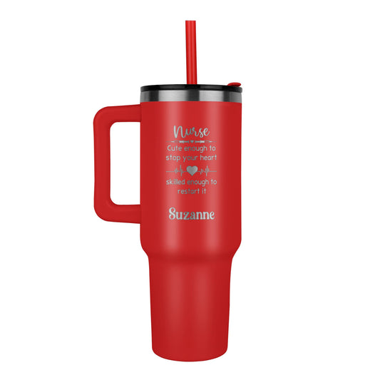 Personalized Nurse 40oz Tumbler