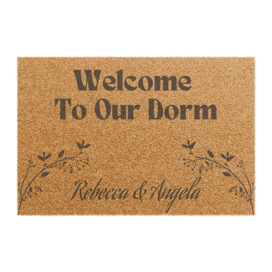 Doormat for Dorm Room, Personalized Dorm Doormat, Dorm Decor for College Girls Dorm Room Decor Girls Dorm Decor Custom Dorm Decor for Dorm Rooms