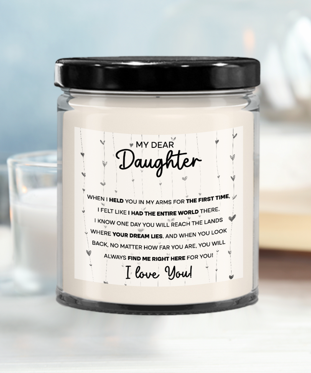 My Dear Daughter 9oz Vanilla Soy Candle