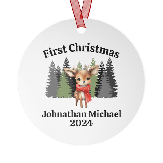 Personalized Baby's First Christmas Ornament