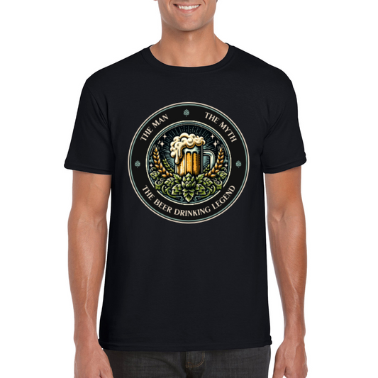 The Man, The Myth, The Beer Drinking Legend T-Shirt