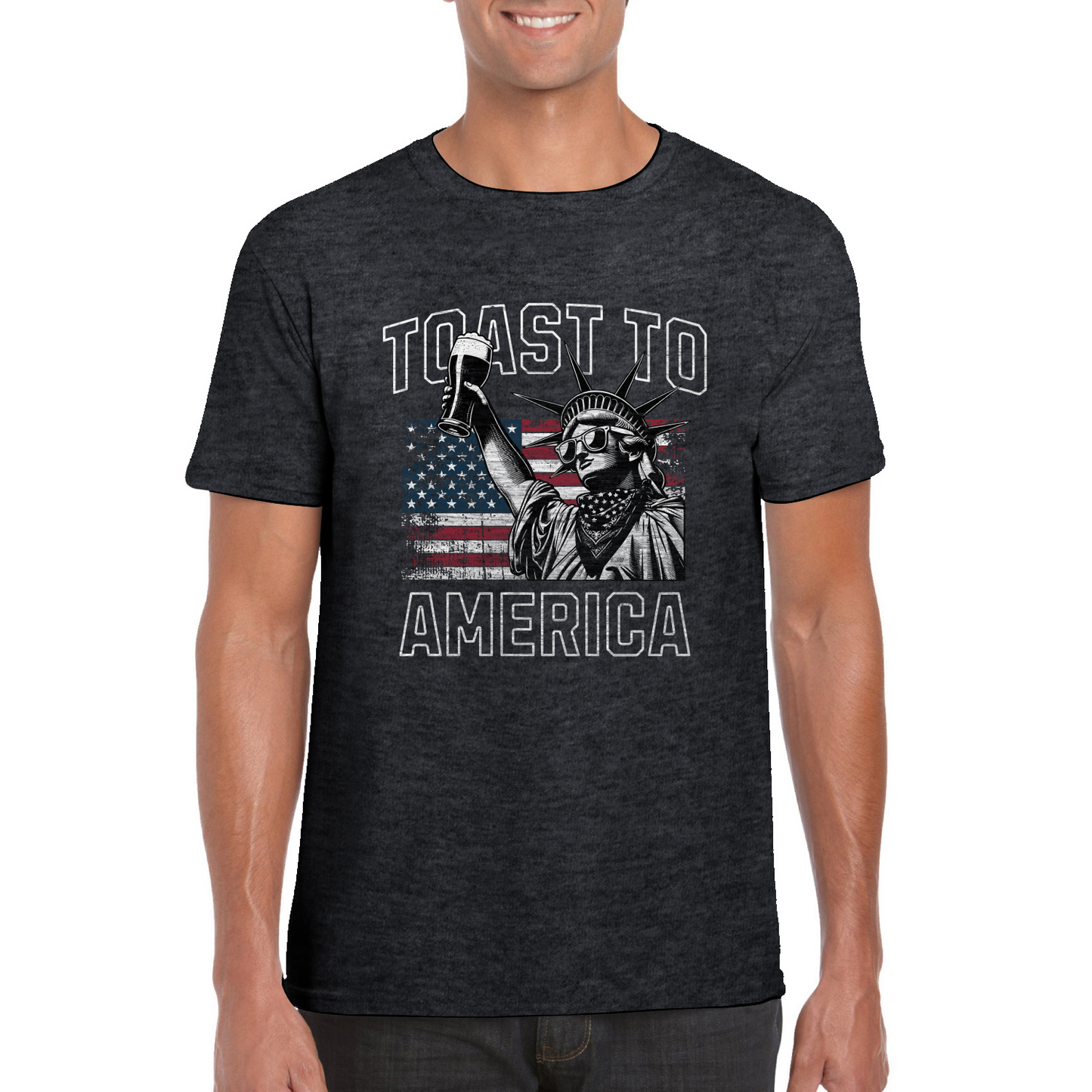 Toast To America Softstyle Unisex T-Shirt