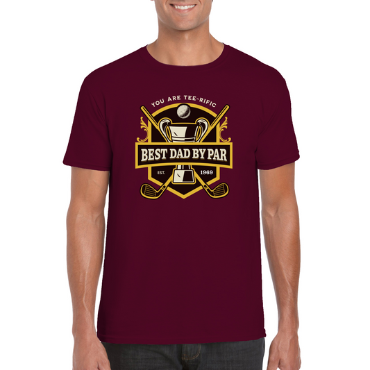 For The Tee-rific Best Dad By Par T-Shirt