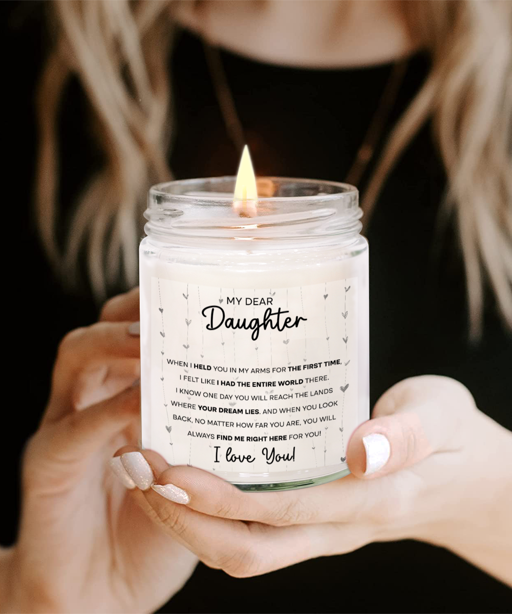 My Dear Daughter 9oz Vanilla Soy Candle