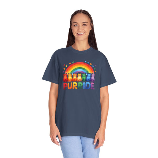 Pride Cat Shirt, Purride Shirt, Cat With LGBT Shirt, Cat Lover Shirt, Reproductive Rights Shirt, LGBTQ Shirt, Gay Lesbian Pride Shirt