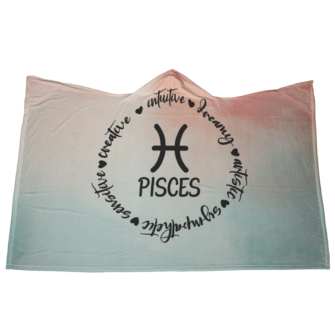 Pisces Hooded Blanket