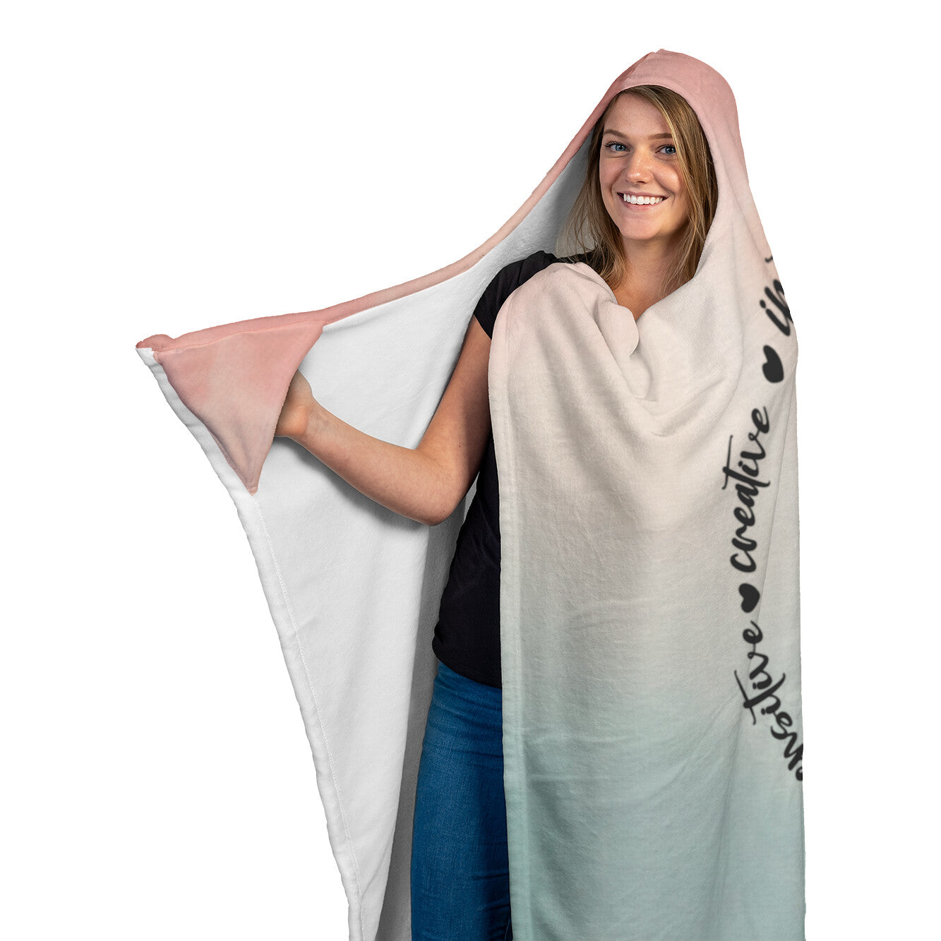 Pisces Hooded Blanket