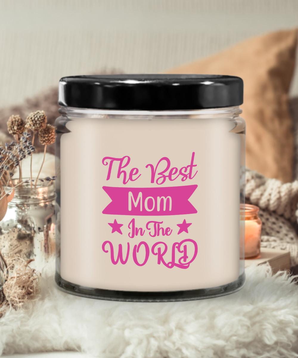 The Best Mom In The World 9oz Vanilla Candle