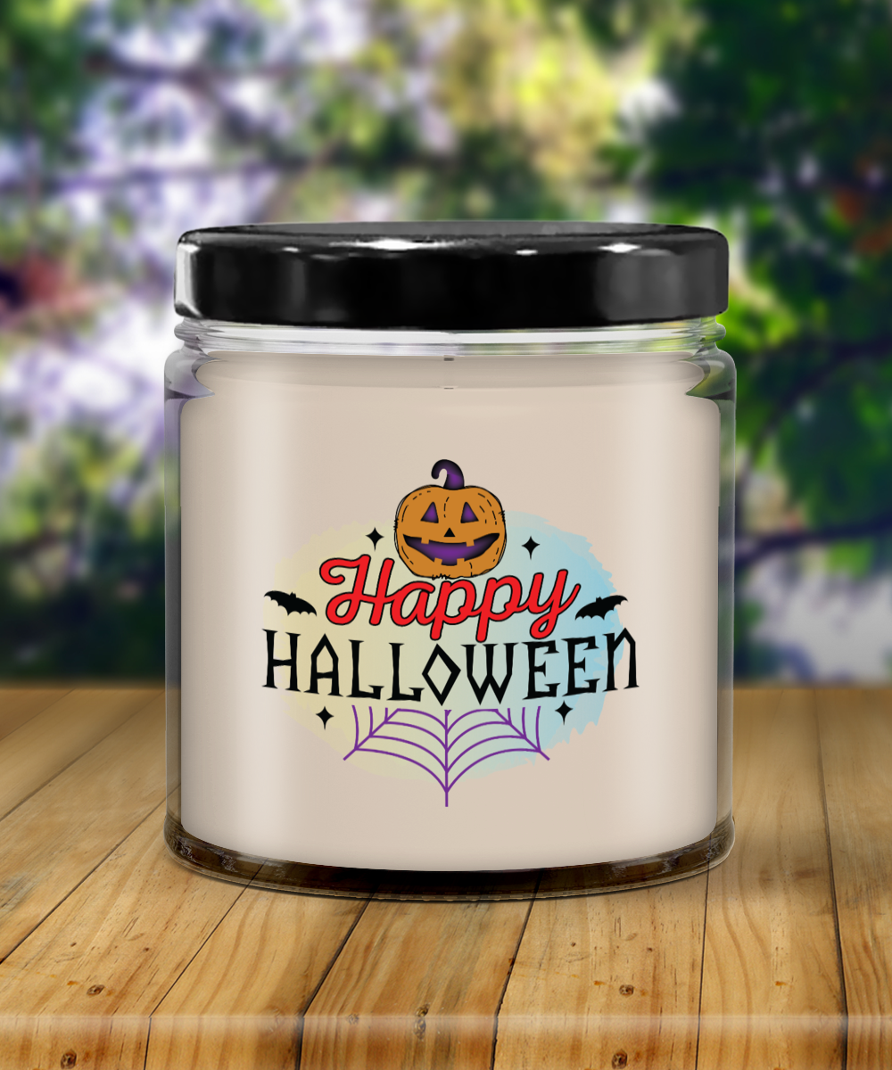 Happy Halloween 9oz Vanilla Candle